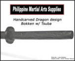 Etched Dragon Bokken