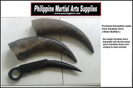 Carabao ( Water Buffalo ) Horn Karambit