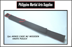 1 pair Stick Case with Knife pouch 