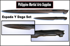 Espada Y Daga Kamagong Iron
