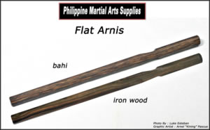 Flat Iron Wood Arnis