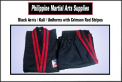 Arnis Uniform - black